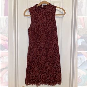 Maroon dress